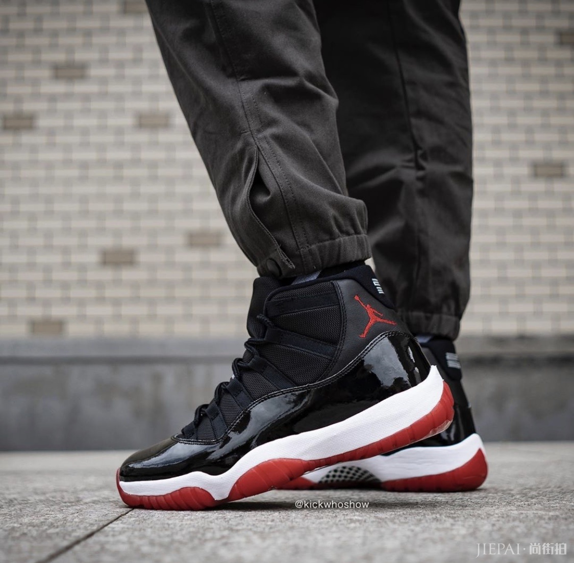 就等发售了！Air Jordan 11 “Bred”上脚细节大赏！