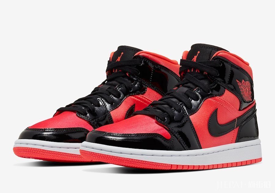 丝绸与漆皮融合?这双 Air Jordan 1 Mid 全是亮眼元素!