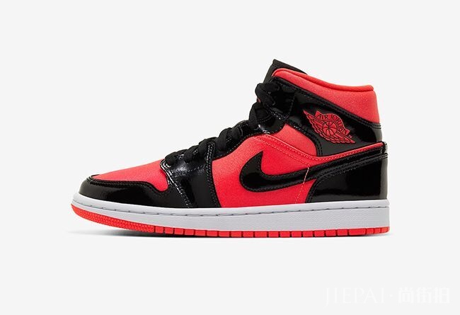 丝绸与漆皮融合？这双 Air Jordan 1 Mid 全是亮眼元素！