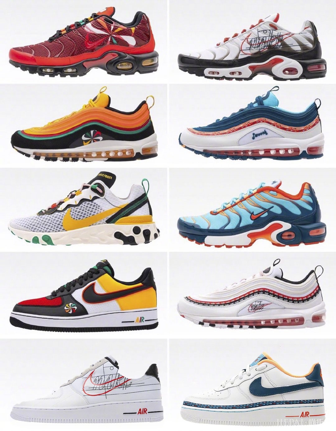 Swoosh的演变!Nike 全新联名好玩又好看!