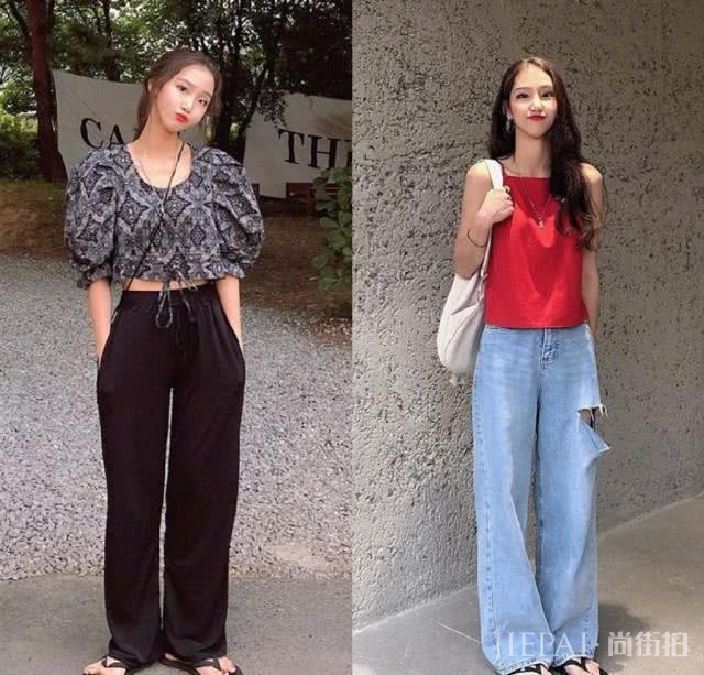 盘点今年最in的裤装搭配,显瘦时髦的穿法,变身夏日潮流少女