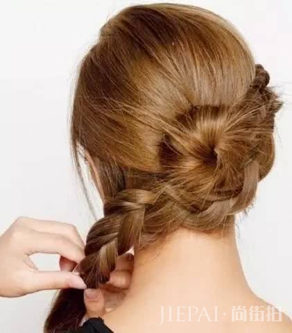 四款简单编发，一点小变化，心情大不同