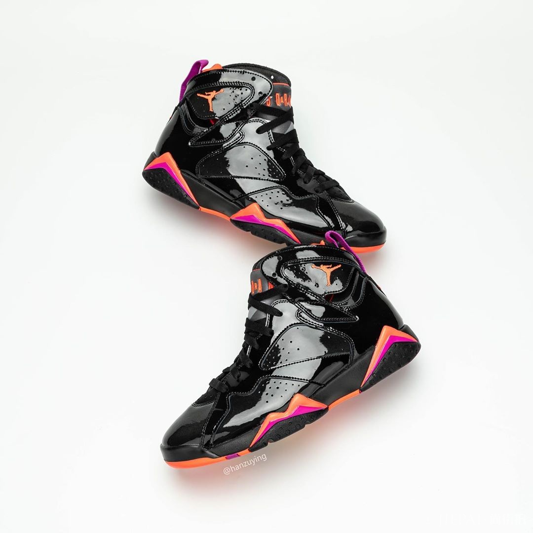 颜值超能打的漆皮鞋面!Air Jordan 7全新配色曝光!