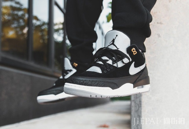 Air Jordan 3 Tinker继续更新，“黑水泥”一触即发！