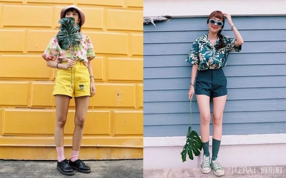 今年流行的衬衫 还真是越花越好看呢