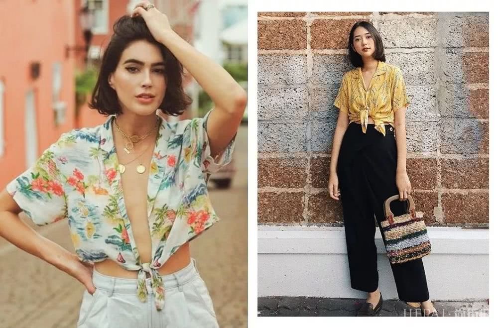 今年流行的衬衫 还真是越花越好看呢