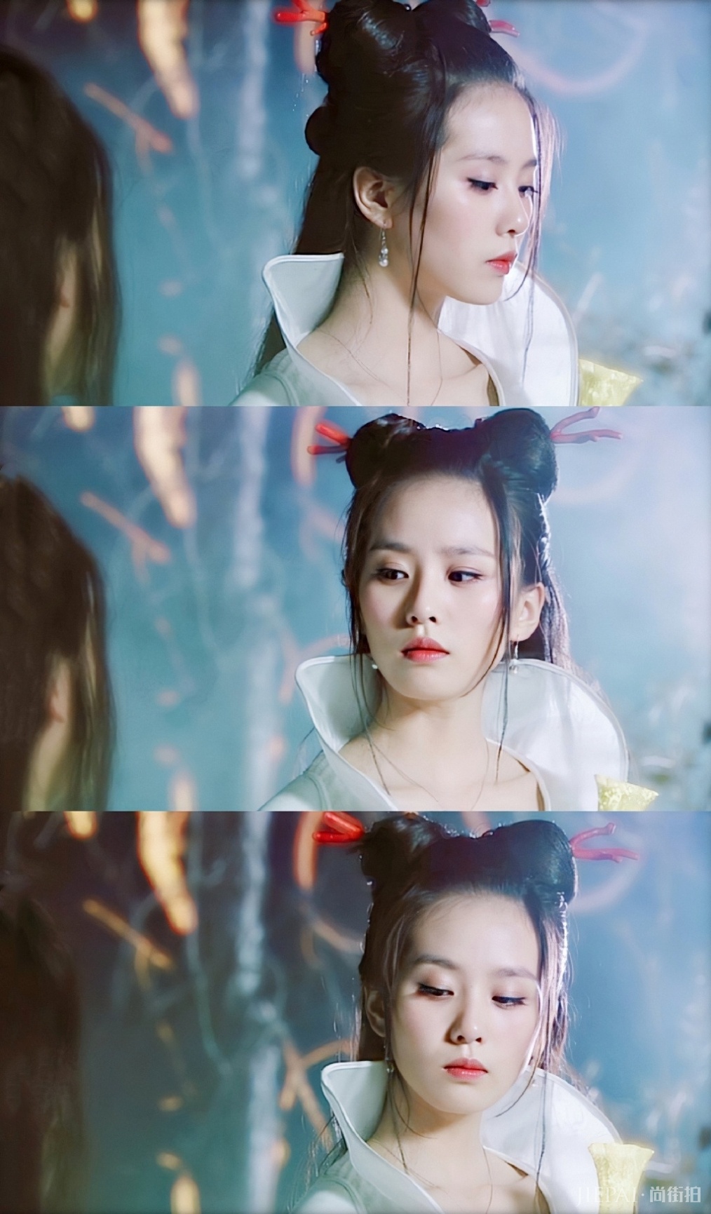 刘诗诗罕见龙女造型曝光,网友:这是什么神仙颜值的仙女