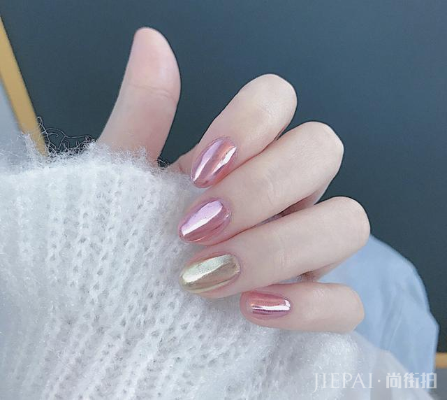 格调优雅高级的美甲,纯色偏光可爱风,仙女就是要精致到手指