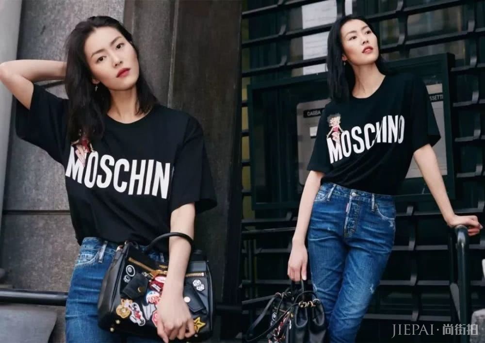 刘雯私服里出镜率最高的三种风格短袖,就这么穿了