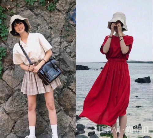 矮个子度假穿可爱甜美少女风，满足你所有美好期望