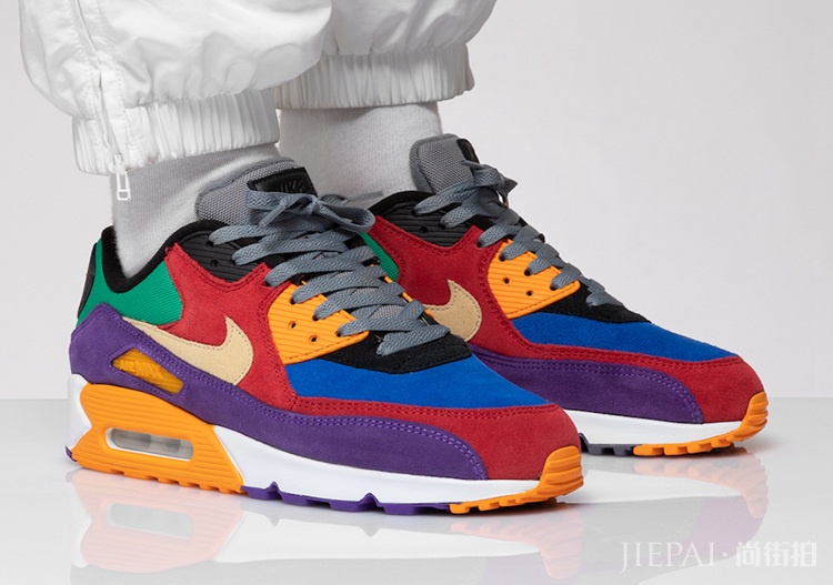 超经典人气配色再次来袭!这款 Nike Air Max 90 “Viotech” 2.0 如何?
