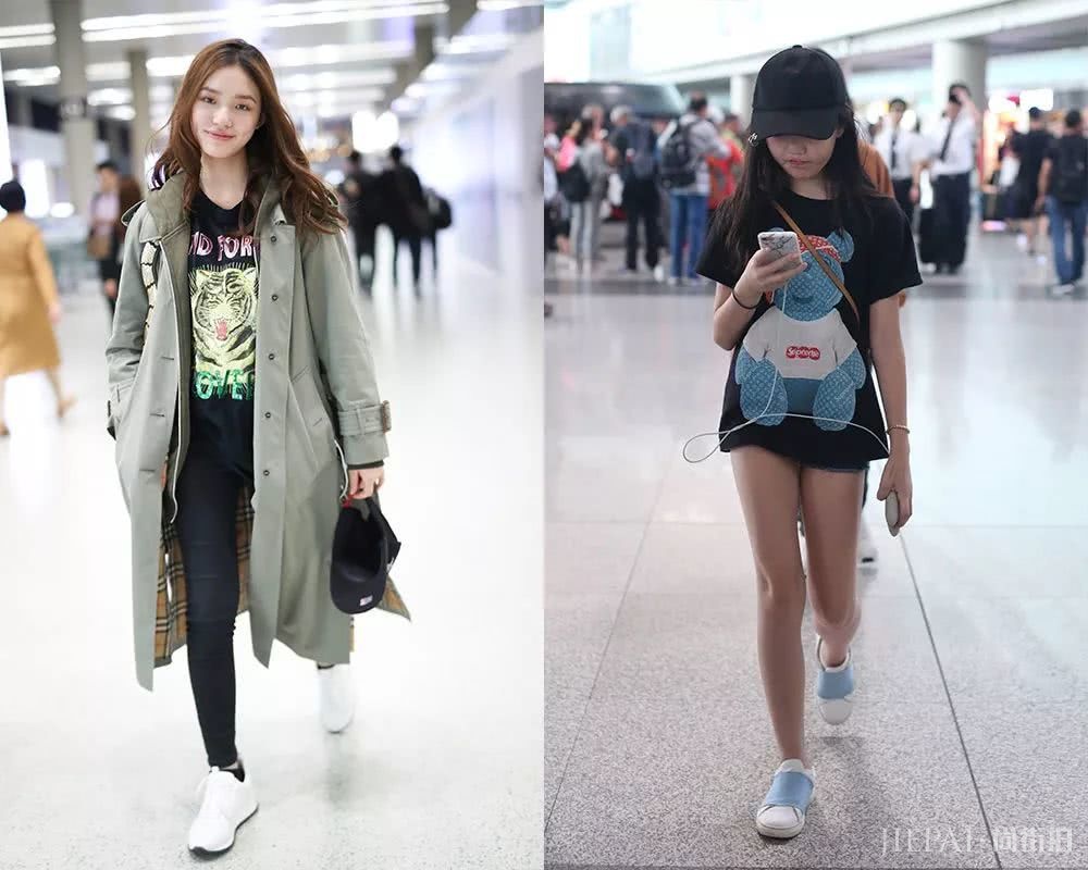 刘雯私服里出镜率最高的三种风格短袖,就这么穿了