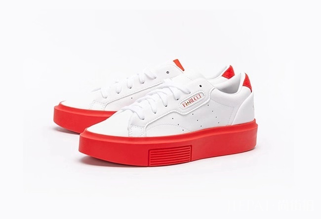 大红底松糕鞋?Fiorucci x adidas Sleek 你能接受吗?