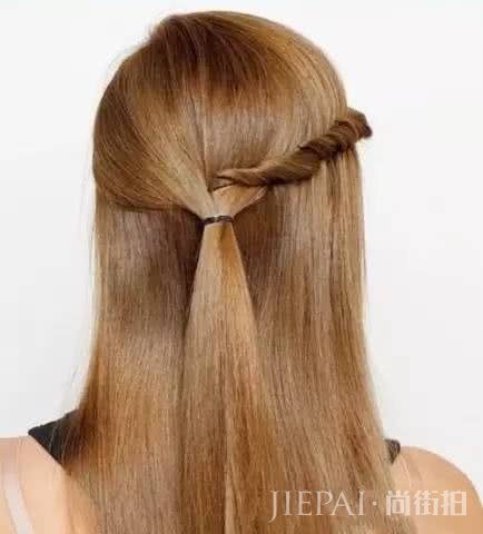 四款简单编发，一点小变化，心情大不同