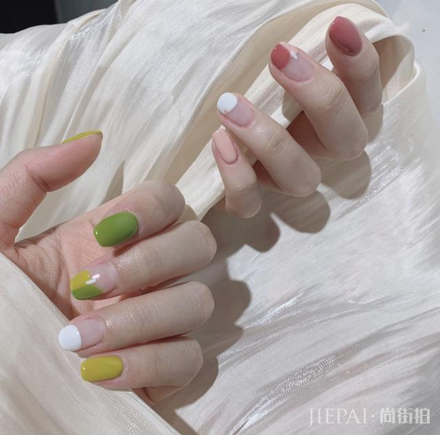 格调优雅高级的美甲,纯色偏光可爱风,仙女就是要精致到手指