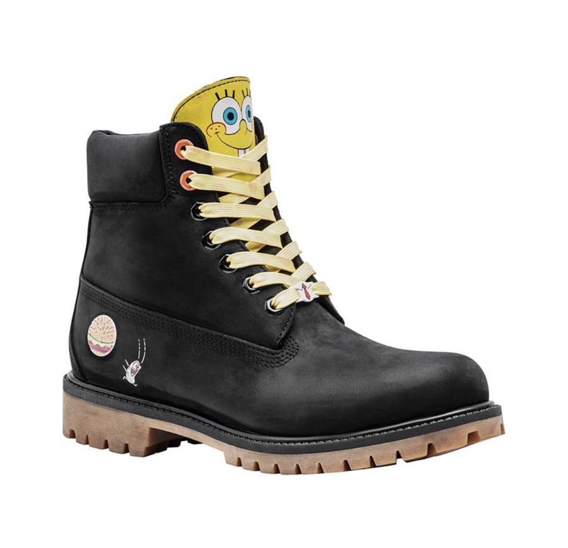 可爱到爆棚！Timberland x SpongeBob全新联乘劲爆来袭！