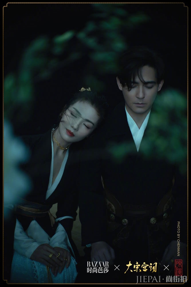 刘涛周渝民大片上线,仿宋式“情侣装”高贵典雅,诠释东方美学