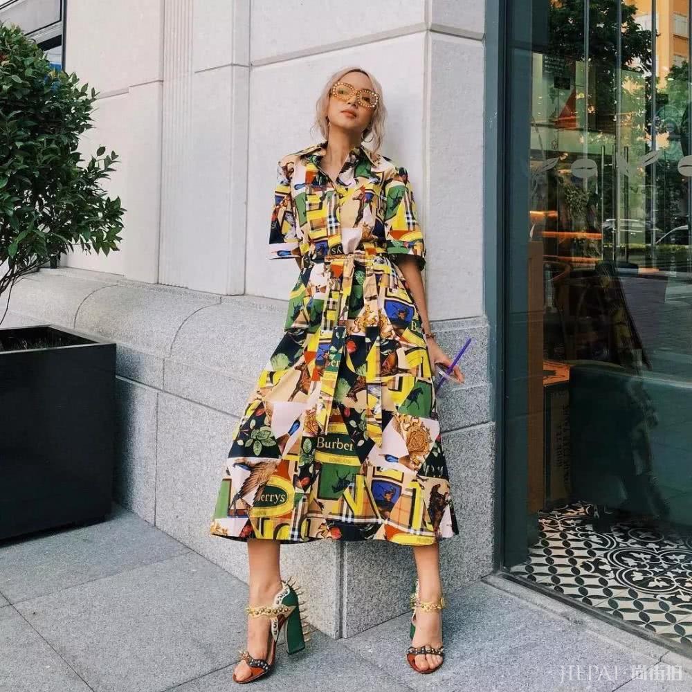 有亚洲头部时尚博主称号，挑起小人模特世界，还意外撞脸宋慧乔？