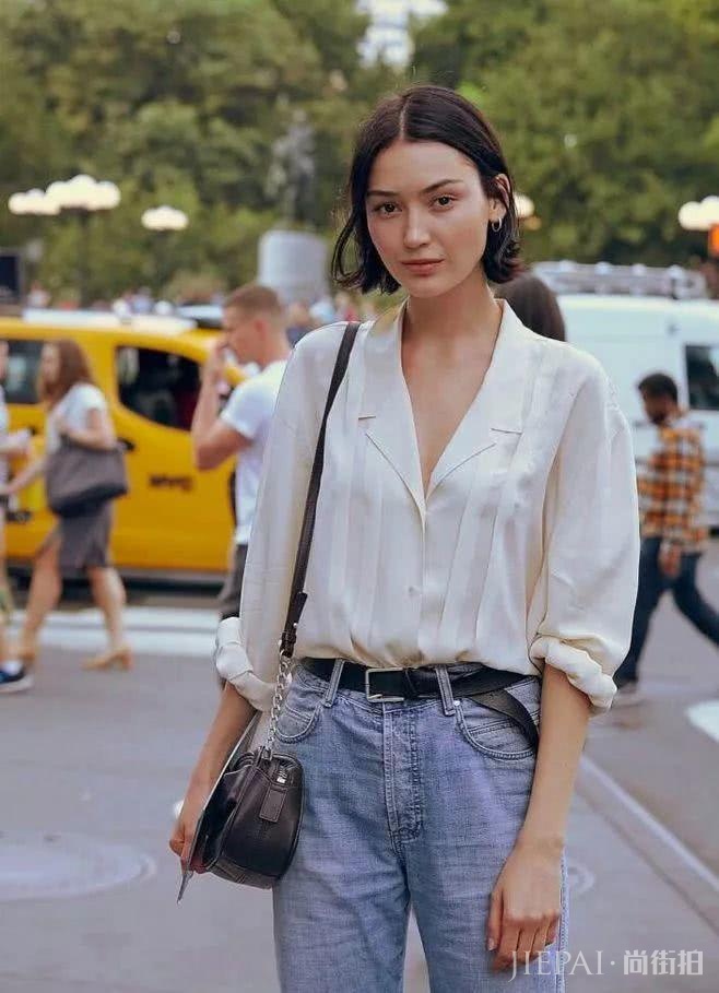 真丝太好看，这样穿一年都不会烦！和老气完全没关系