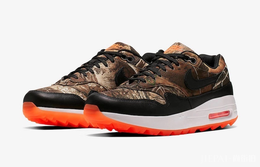 落叶印花加持!全新 Air Max 1 Golf 下周发售!