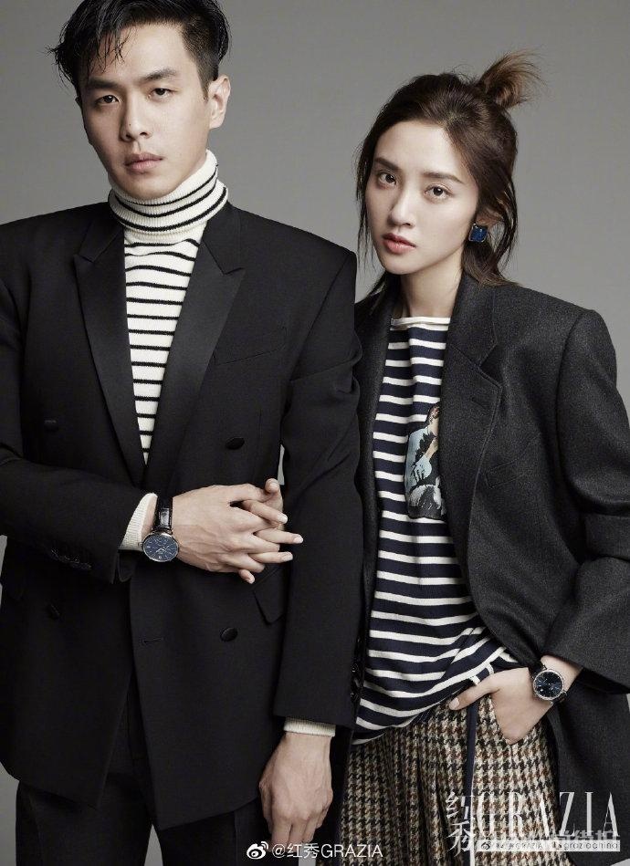 张若昀唐艺昕十指紧扣合拍七夕大片,唐艺昕“望夫眼”甜齁了