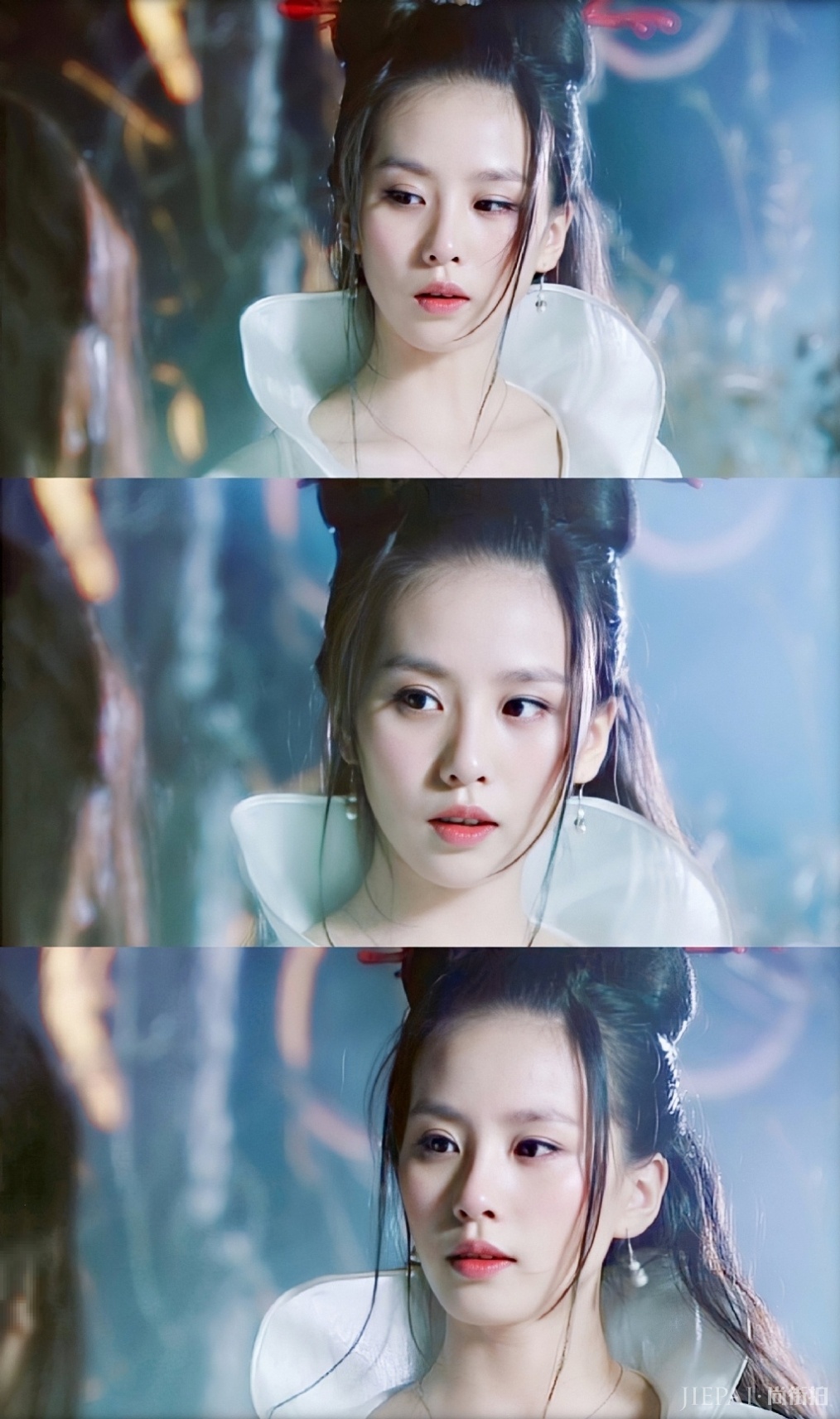 刘诗诗罕见龙女造型曝光,网友:这是什么神仙颜值的仙女