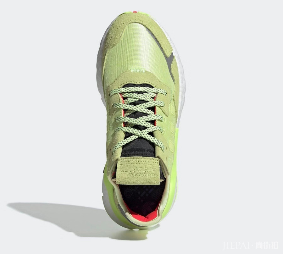 荧光黄+大面积拼接？这双 Nite Jogger 颜值怎么样！