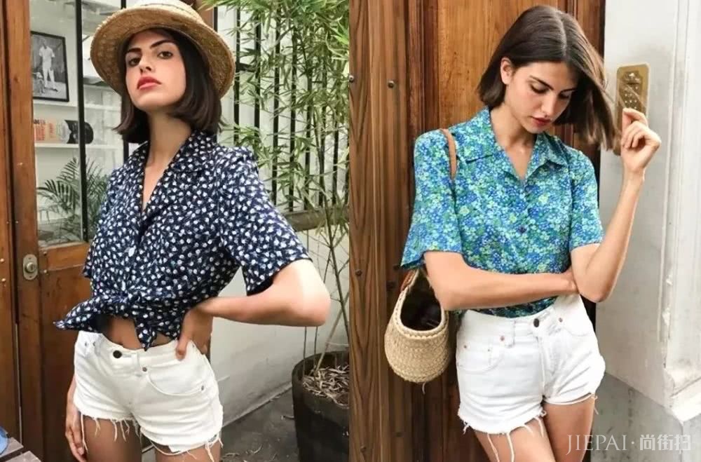 今年流行的衬衫 还真是越花越好看呢