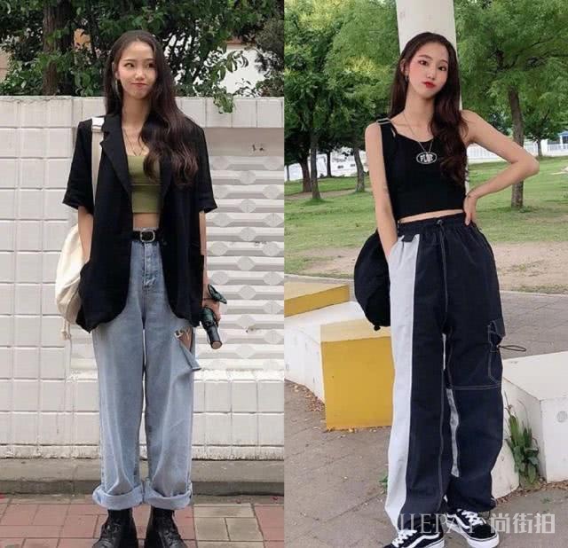 盘点今年最in的裤装搭配,显瘦时髦的穿法,变身夏日潮流少女