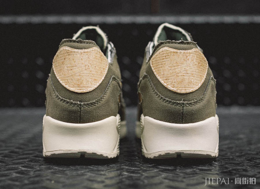 做旧军布材质!?这双 Maharishi 与 Nike 联名有点东西