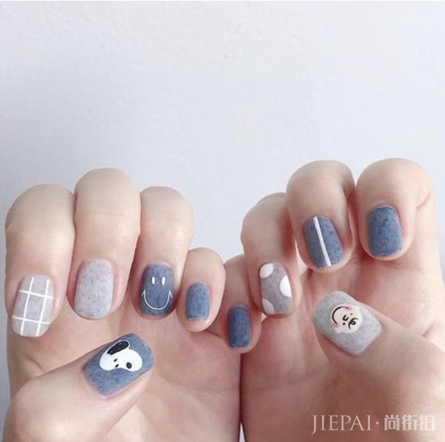 格调优雅高级的美甲,纯色偏光可爱风,仙女就是要精致到手指