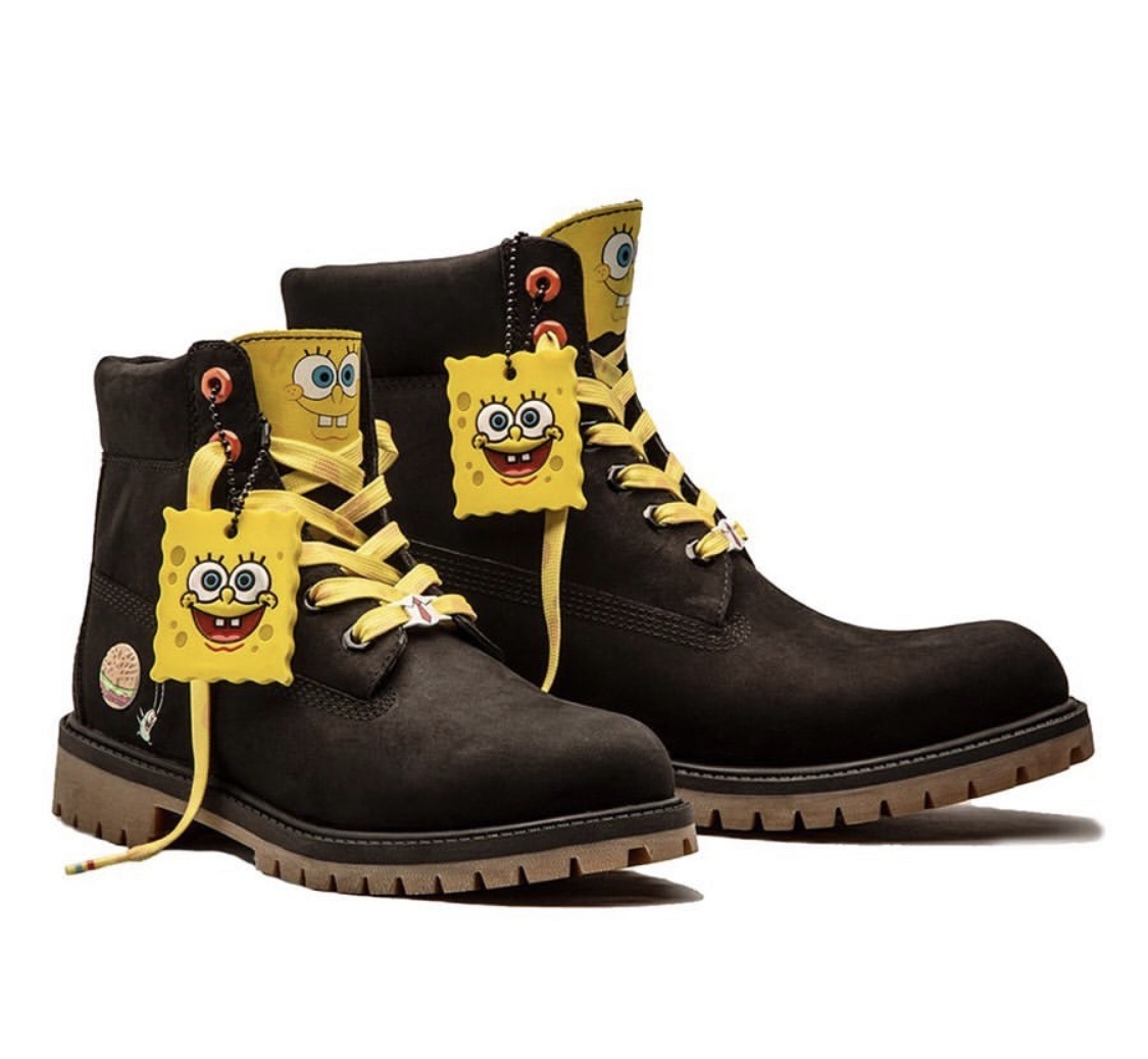 可爱到爆棚！Timberland x SpongeBob全新联乘劲爆来袭！