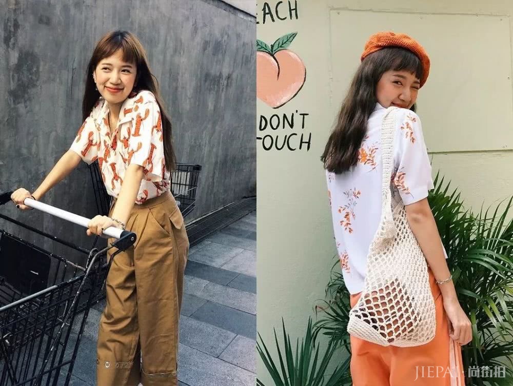 今年流行的衬衫 还真是越花越好看呢