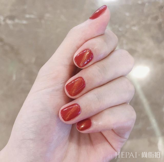 格调优雅高级的美甲,纯色偏光可爱风,仙女就是要精致到手指