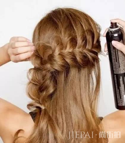 四款简单编发，一点小变化，心情大不同