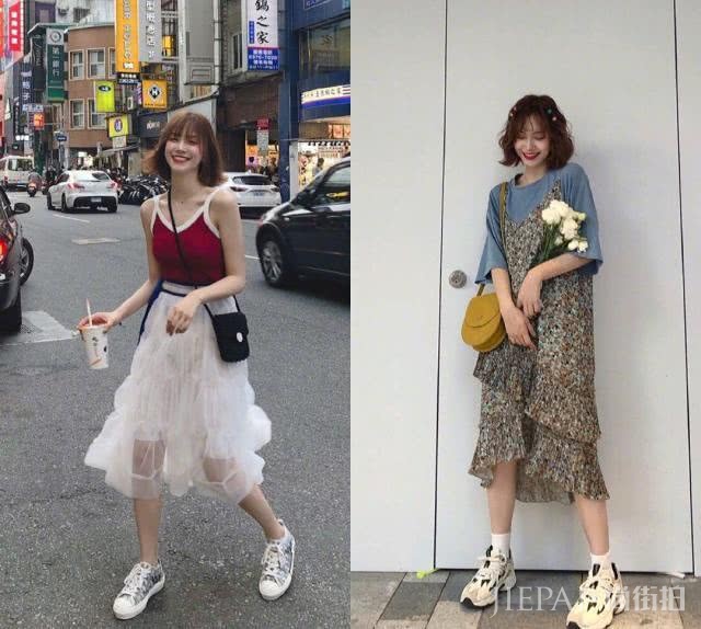 合适约会的夏日穿搭,甜甜的气质很讨喜,男生看了都喜欢