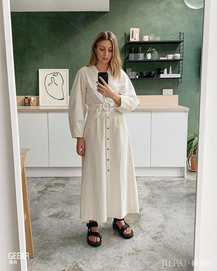 夏季中长裙怎样搭?有这6大鞋款,不露腿也能时尚迷人