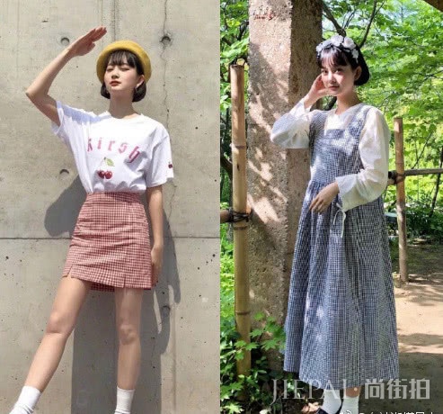 矮个子度假穿可爱甜美少女风，满足你所有美好期望