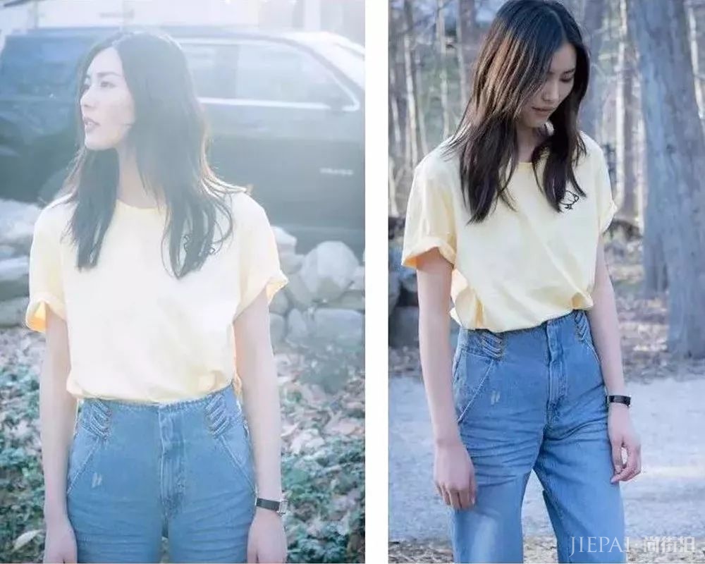 刘雯私服里出镜率最高的三种风格短袖,就这么穿了