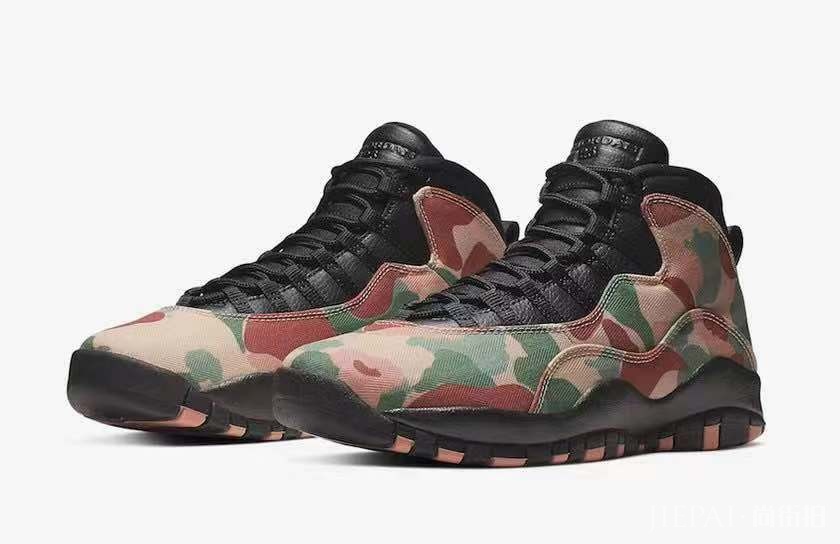 官图已释出!这双军事迷彩 Air Jordan 10 不要错过!