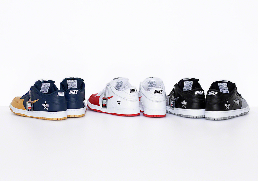 本周重磅登场！Supreme x Nike SB Dunk 实物官图释出