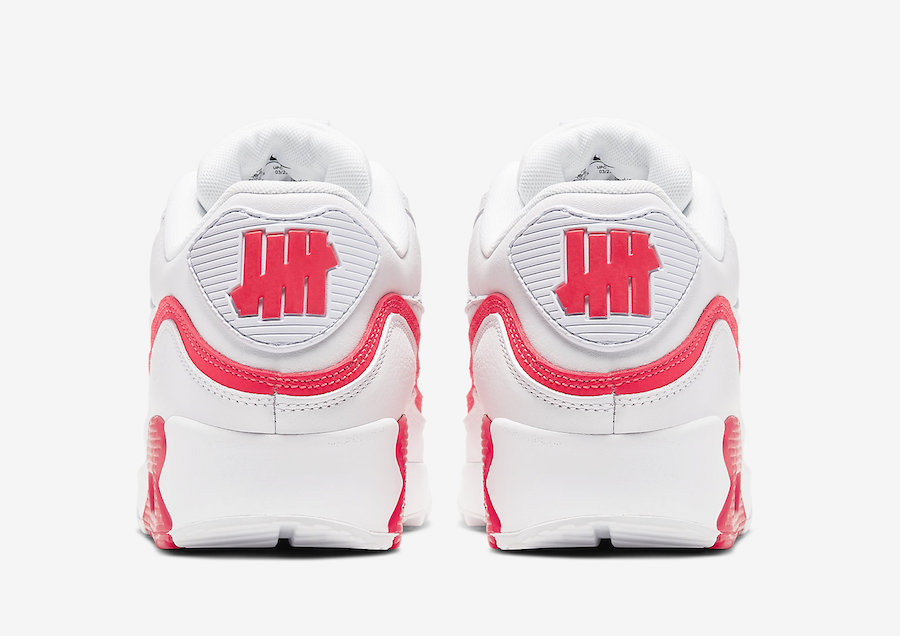 四色齐出!UNDEFEATED x Nike Air Max 90 官方上脚图公布!