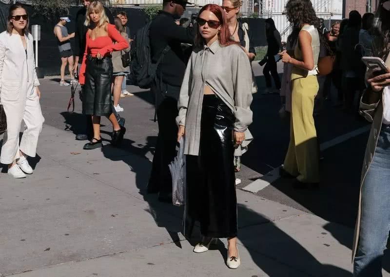 欧美街拍 看时尚潮人把基本款穿成时尚博主的样子?