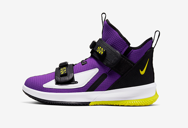 大面积紫色加身!LeBron Soldier 13 全新湖人配色下周登场
