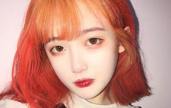 这样的脏橘色需要漂吗