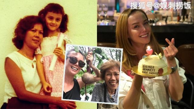 昔日亚姐冠军韩君婷,43岁生日贴旧照忆亡母,获旧同事送蛋糕庆祝