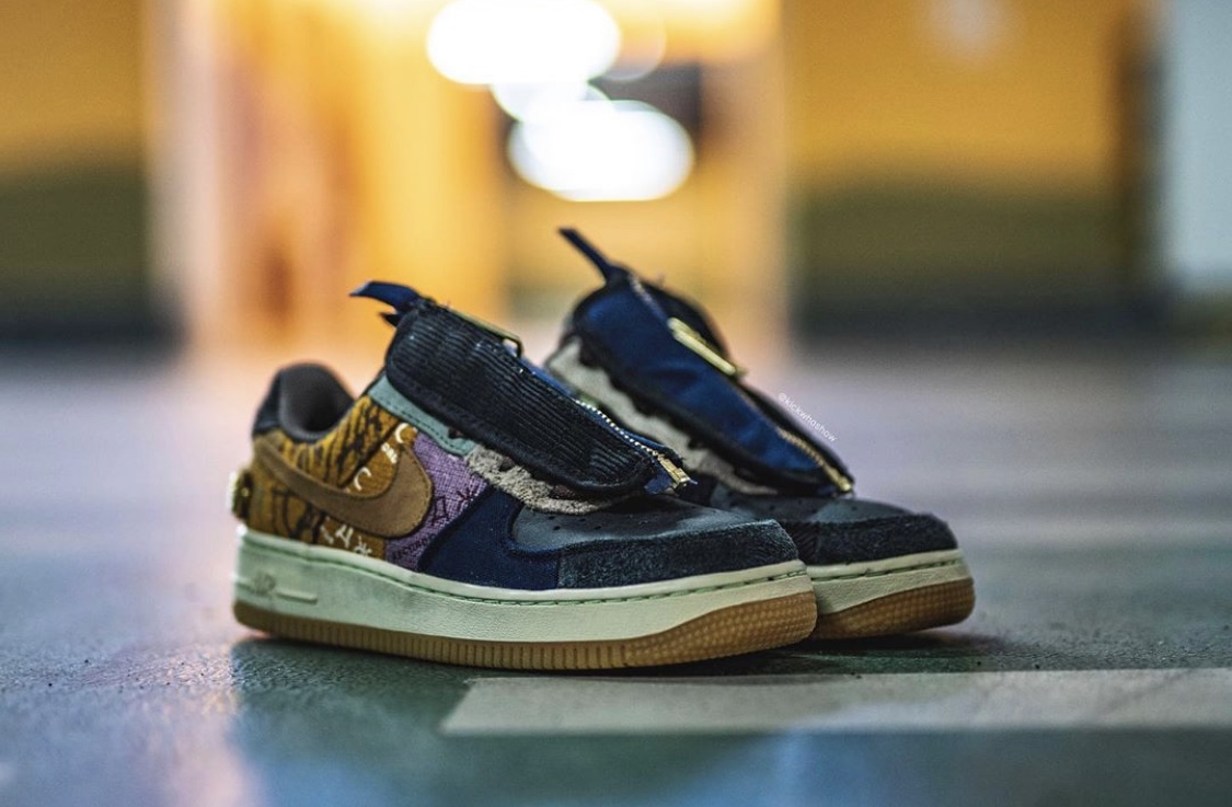 看完必冲！Travis Scott x Air Force 1联乘实物细节大赏！