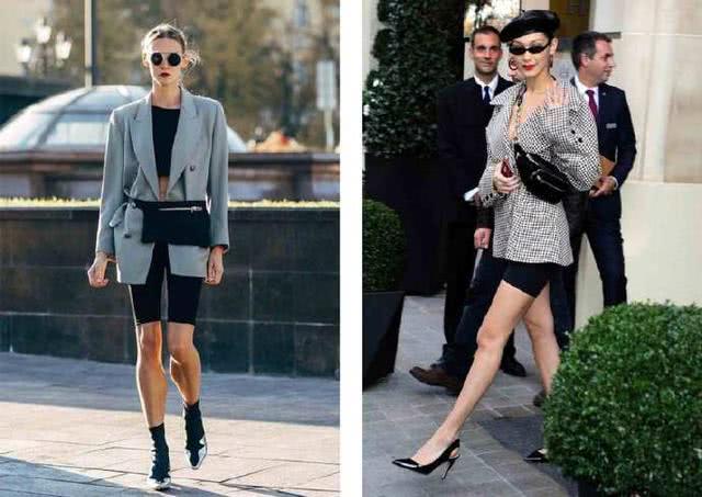 穿西装配短裤会上瘾?趁着还能露腿,秋天这样穿不知道多帅