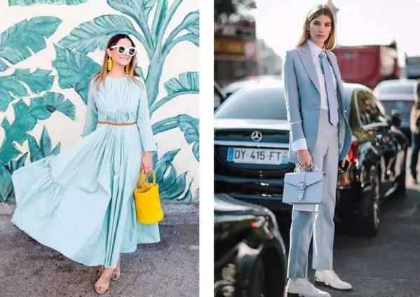 蓝色显黑还是显白