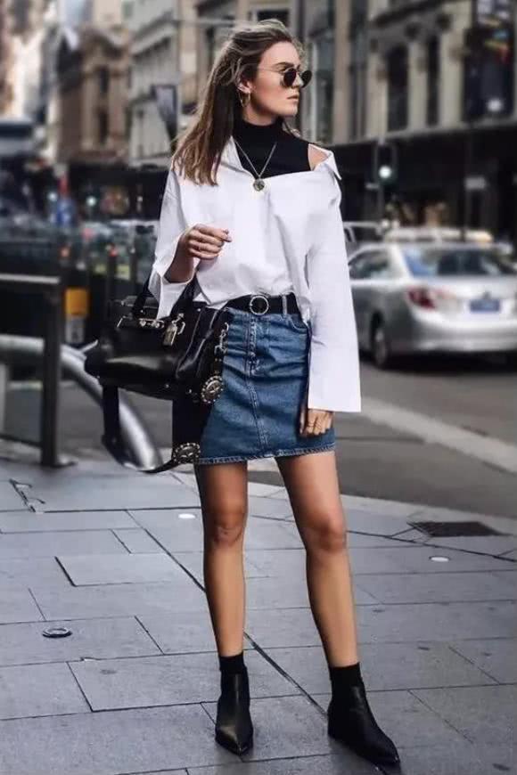 今年裸靴不再流行,长这样的靴子很时尚,小个子女生穿显瘦又显